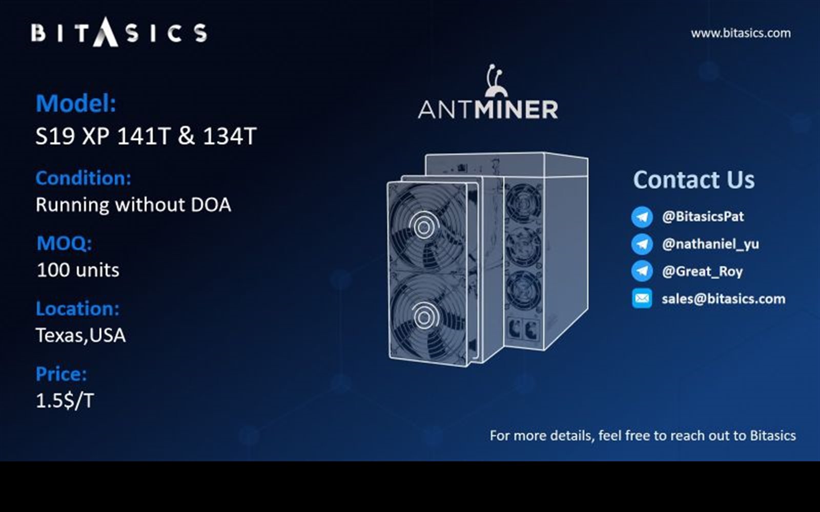 ASIC machine running in a hosting environment